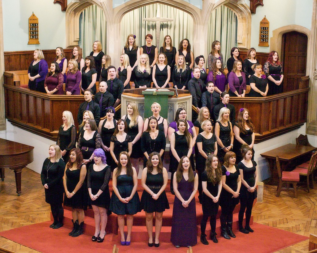 The build up to our theatre performances. - Love Soul Choir