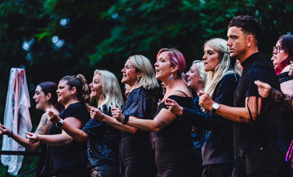 How to find an event choir