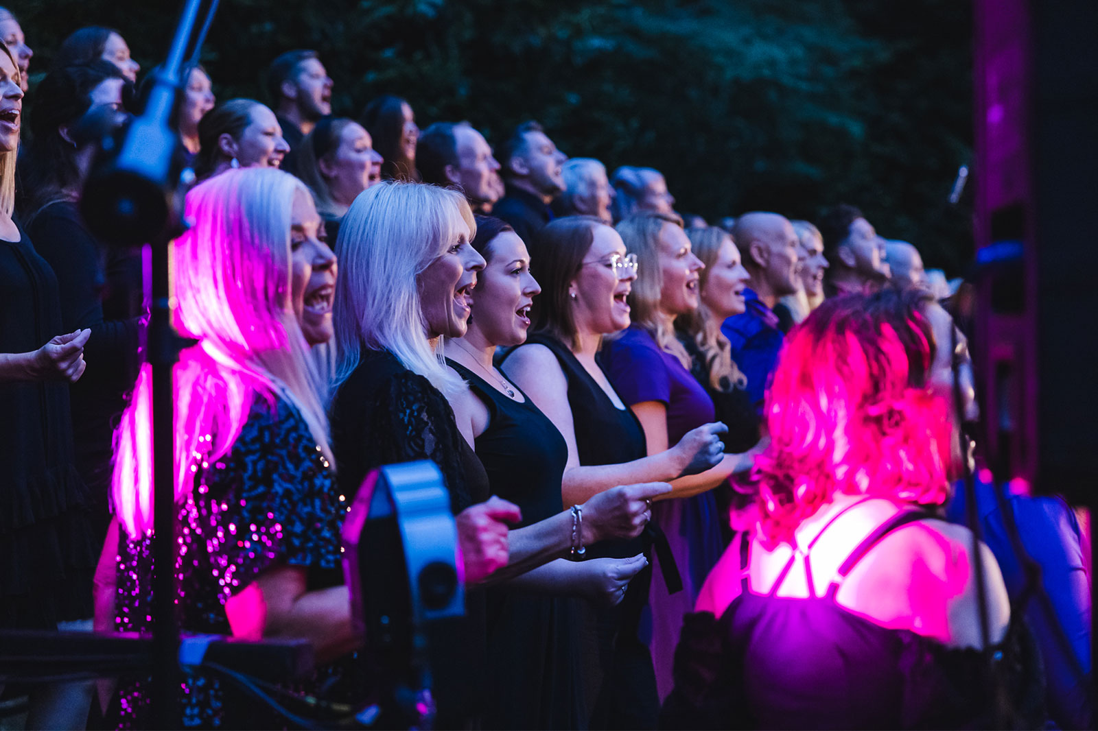 Corporate Event Choir Performance